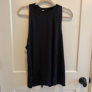 Lululemon black muscle tank